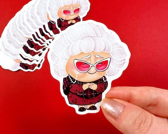Nostalgia Sticker Easy Peel Premium Vinyl Die Cut Sticker Water Bottle Sticker Laptop Sticker Pretty Sheepy Waterproof