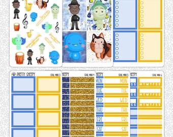 Soul Mini Planner Stickers Kit Disney Planner Pretty Sheepy