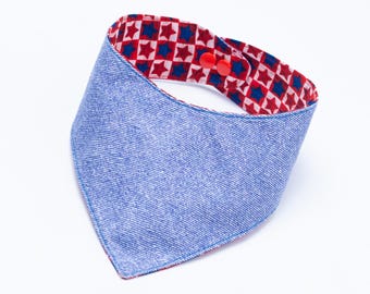 BBN Bandana - Denim and patriotic