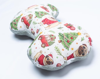 BOBO Bone - Santa Pugs and Christmas Trees