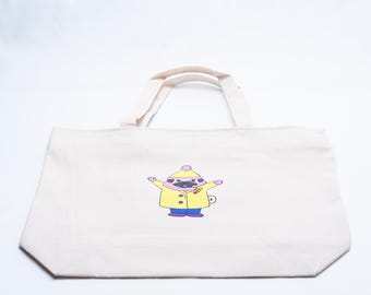 Pug in a scarf Tote bag!