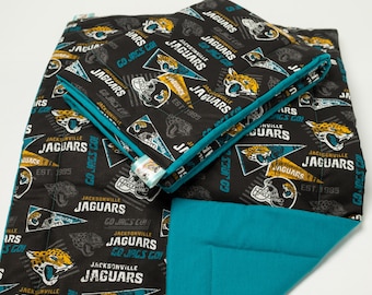 Blind But Not Stroller Blankie - Jacksonville Jaguars