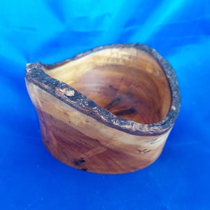 Hand Turned Natural Edge Cherry Bowl