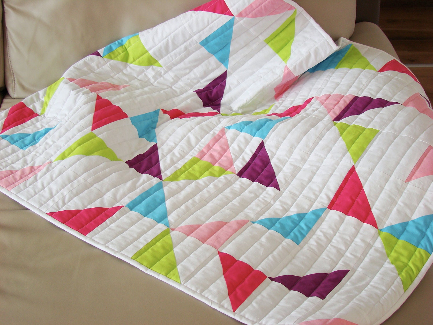Modern Baby Quilt Crib Quilt Baby Girl Quilt Quilts for Etsy
