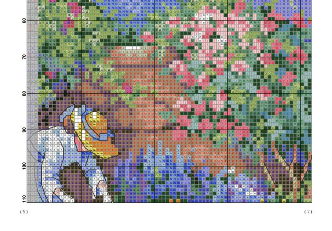An Enchanted Garden Cross Stitch Pattern Instant PDF | Etsy