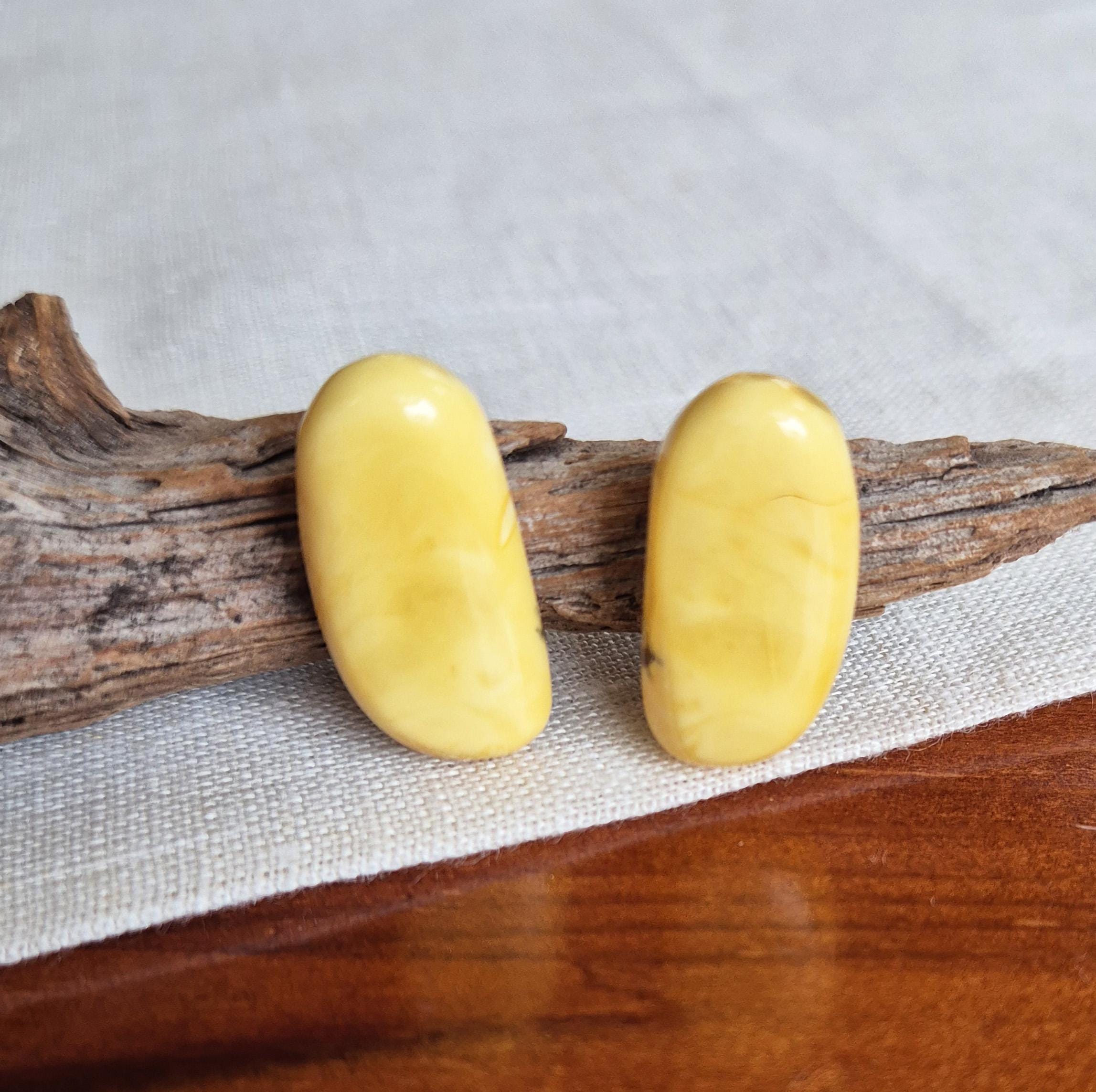 Lot De 20 Perles Ambre Naturelle Miel Lait – Chips 8-11mm, Pour Création De Bijoux, Neuf