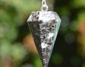 Pendulum Stonehenge Crystal Preseli Bluestone (Dolerite) for healing, Reiki, meditation and dowsing