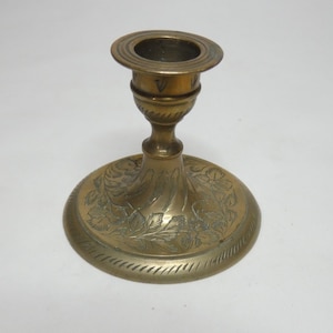 Vintage Brass Candlestick for ceremonies and altars