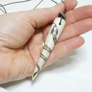 Found Antler Amulet Charm for Kundalini Energy Flow