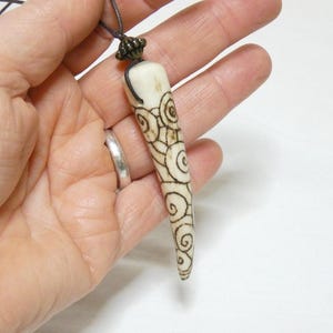 Found Antler with Fluorite Amulet Charm for Connection and Flow