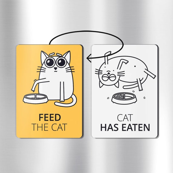 Cat FEED THE CAT funny cat pet gift cat Etsy