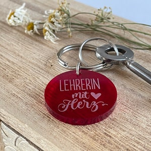 Teacher with Heart | Acrylic Keychain