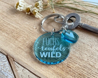 Fox Devil's Wild | Acryl sleutelhanger