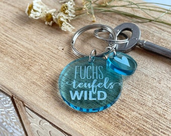 Fox Devil's Wild | Acrylic keychain