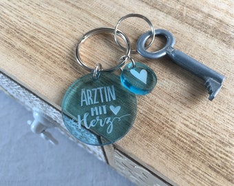 Doctor with heart | Acrylic keychain