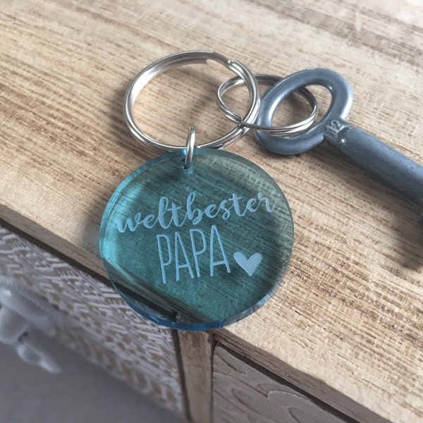 World's Best Dad | Acrylic keychain