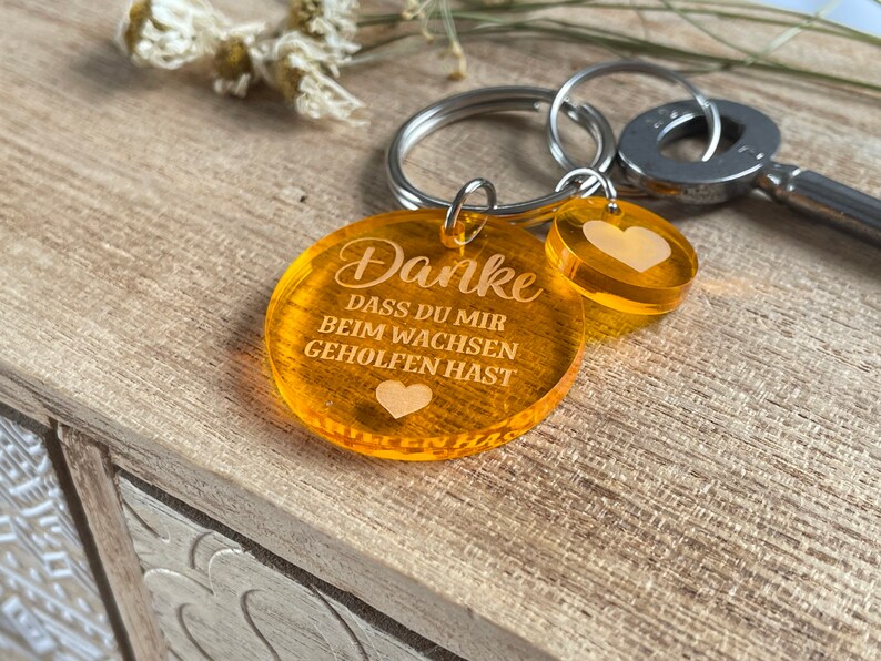 20 Einkaufswagen-Chips Mit Dankes-Sprüchen - Praktische Schlüsselanhänger