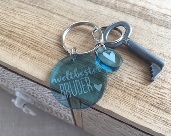 World's Best Brother | Acrylic keychain