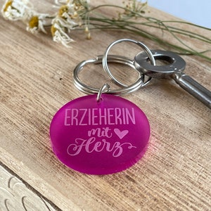 Educator with heart | Acrylic keychain