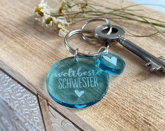 World's Best Sister | Acrylic keychain