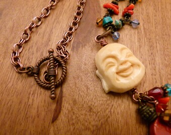 Smiling Buddha Necklace