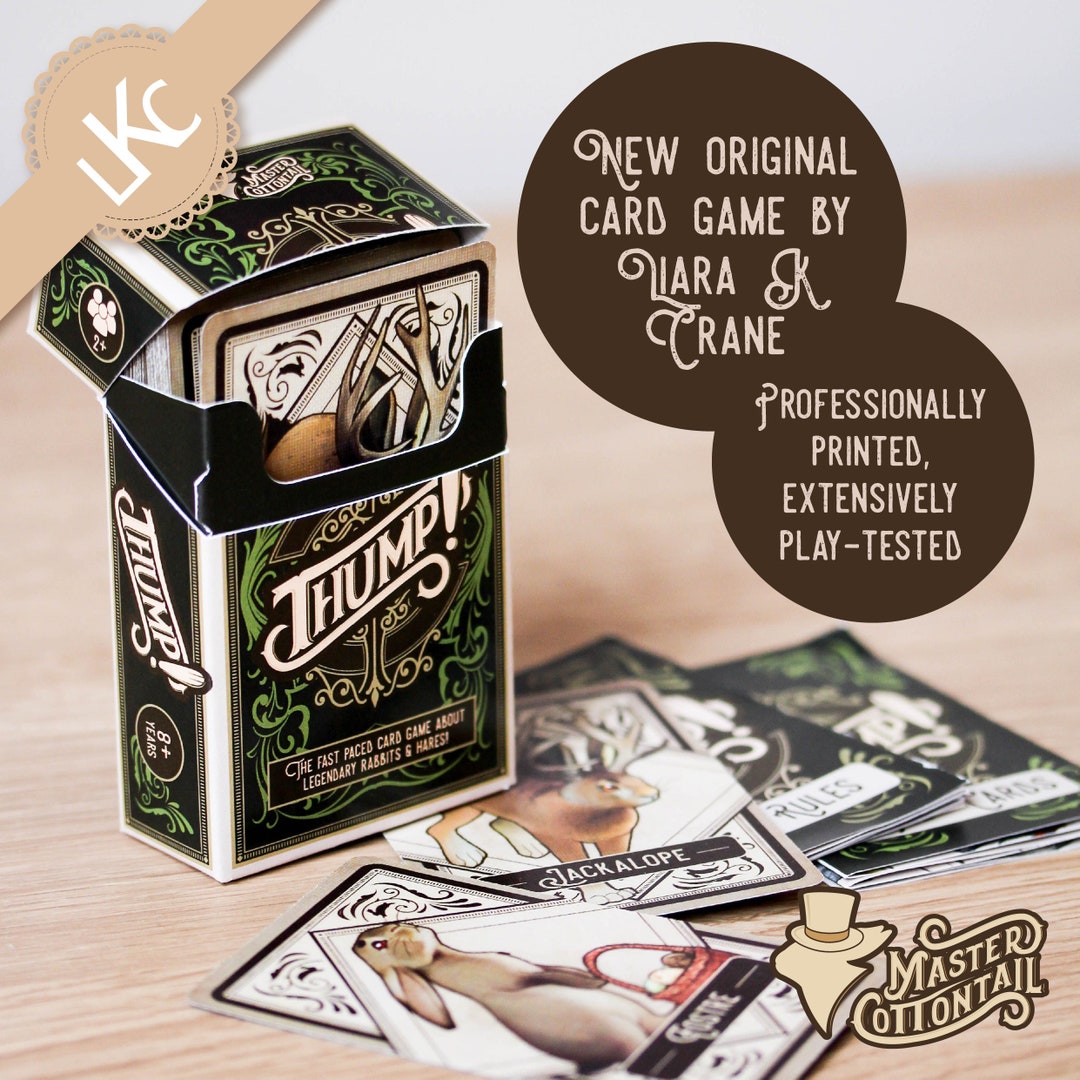 THUMP Original Card Game UK Handmade Card Game for the Whole Etsy