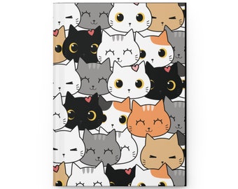 Happy Cats Hardcover Journal Matte