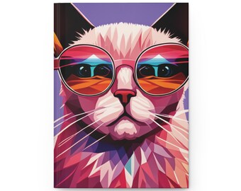 Cosmic Cat Hardcover Journal Matte