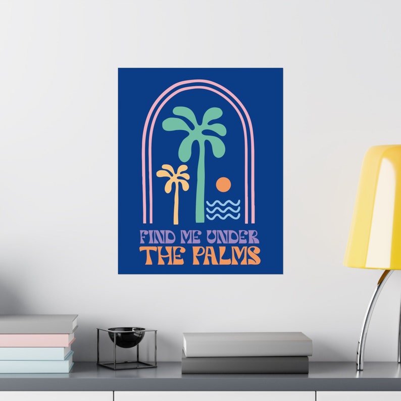 Under the Palms Poster 16x20 image 8