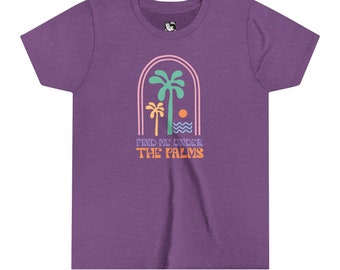 T-shirt pour jeune Under the Palms