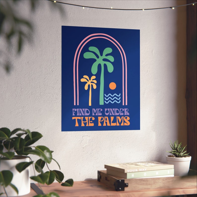 Under the Palms Poster 16x20 image 6