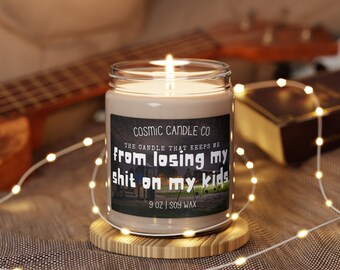 lose my shit candle, candle for mom, mom candles, candles for mother's day, funny candles, soy candles