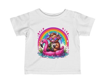 T-shirt pour bébé Baby Moo Too