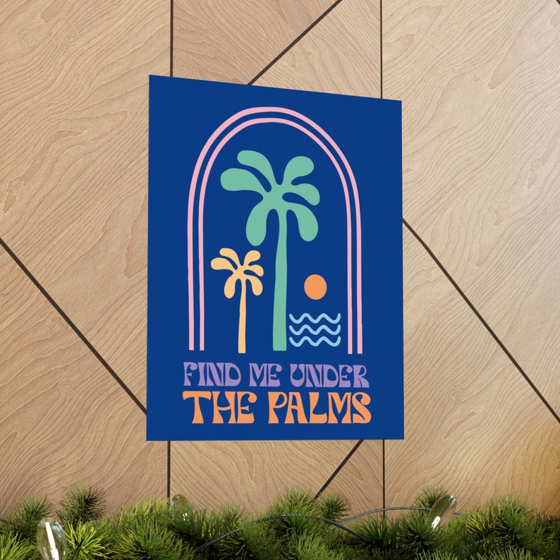 Under the Palms Poster 16x20 image 5
