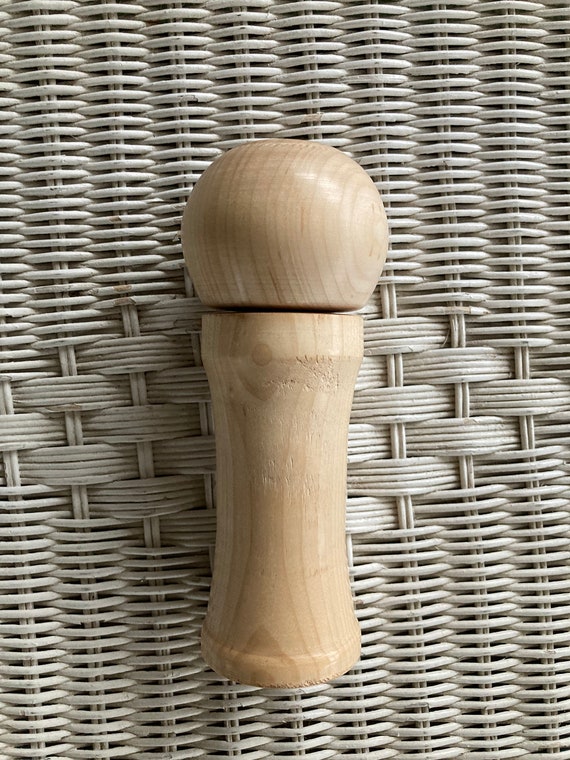 Pepper/Salt/Herb Mill, Crushgrind in Maple, 6-1/2 inches tall