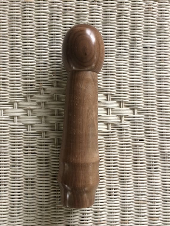 Pepper/Salt/Herb Mill, Crushgrind in Walnut, 11-1/2" tall.