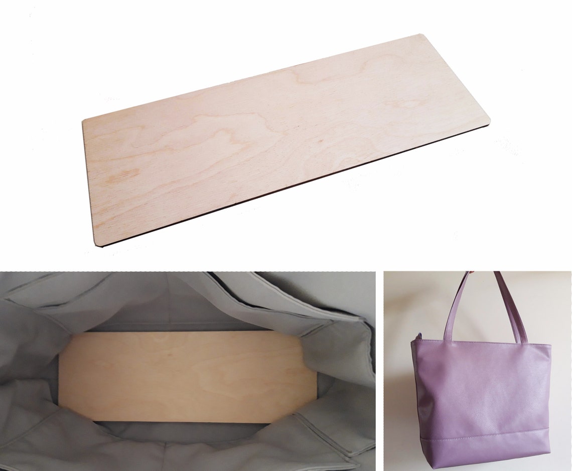 Base shaper for shoulder and tote bag Plywood and acrylic Bag Etsy