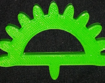 Clamshell / semicircular loom