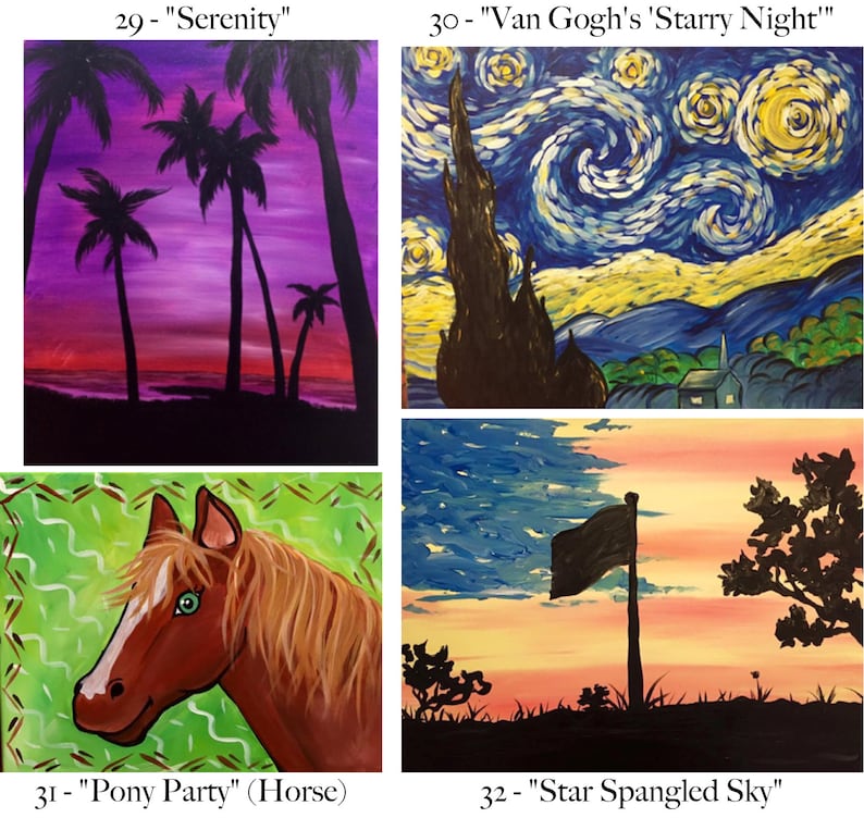 Paint and sip at home kit silopelottery
