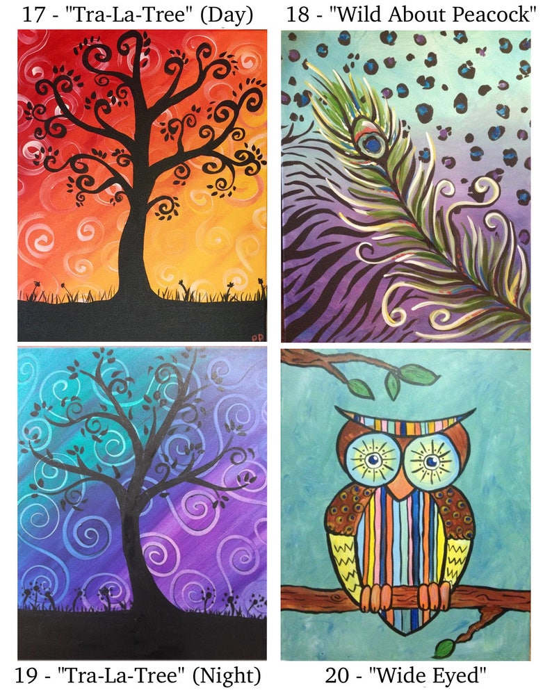 HostAParty Kit DIY Paint & Sip Event Etsy