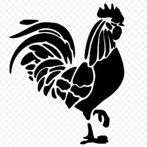 Rooster Decal