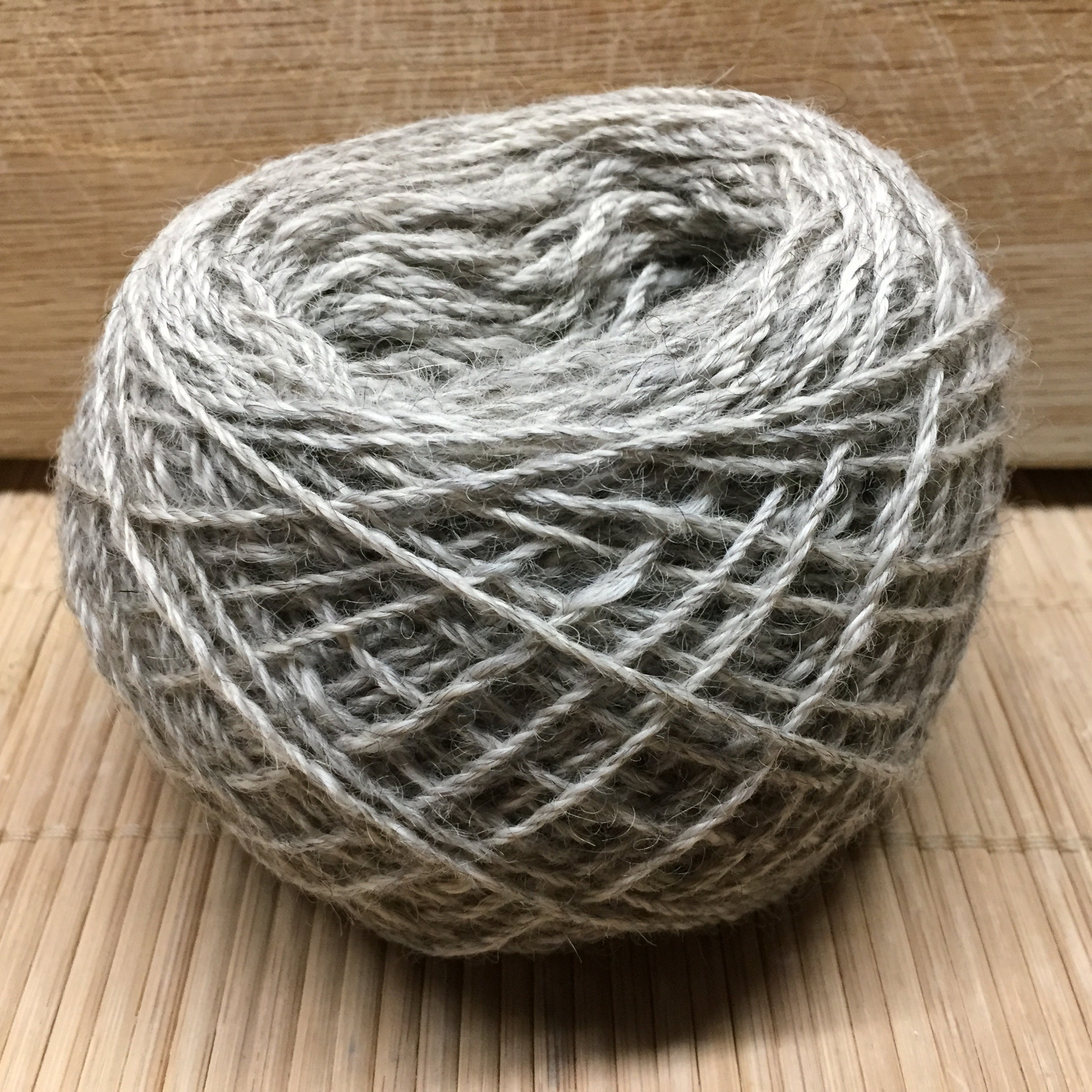 EDWARD Pure Gotland grey yarn 100g balls DK ply S20