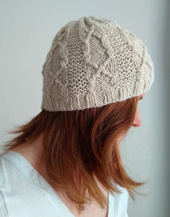 HOOLIGAN HAT knitting pattern for DK yarn