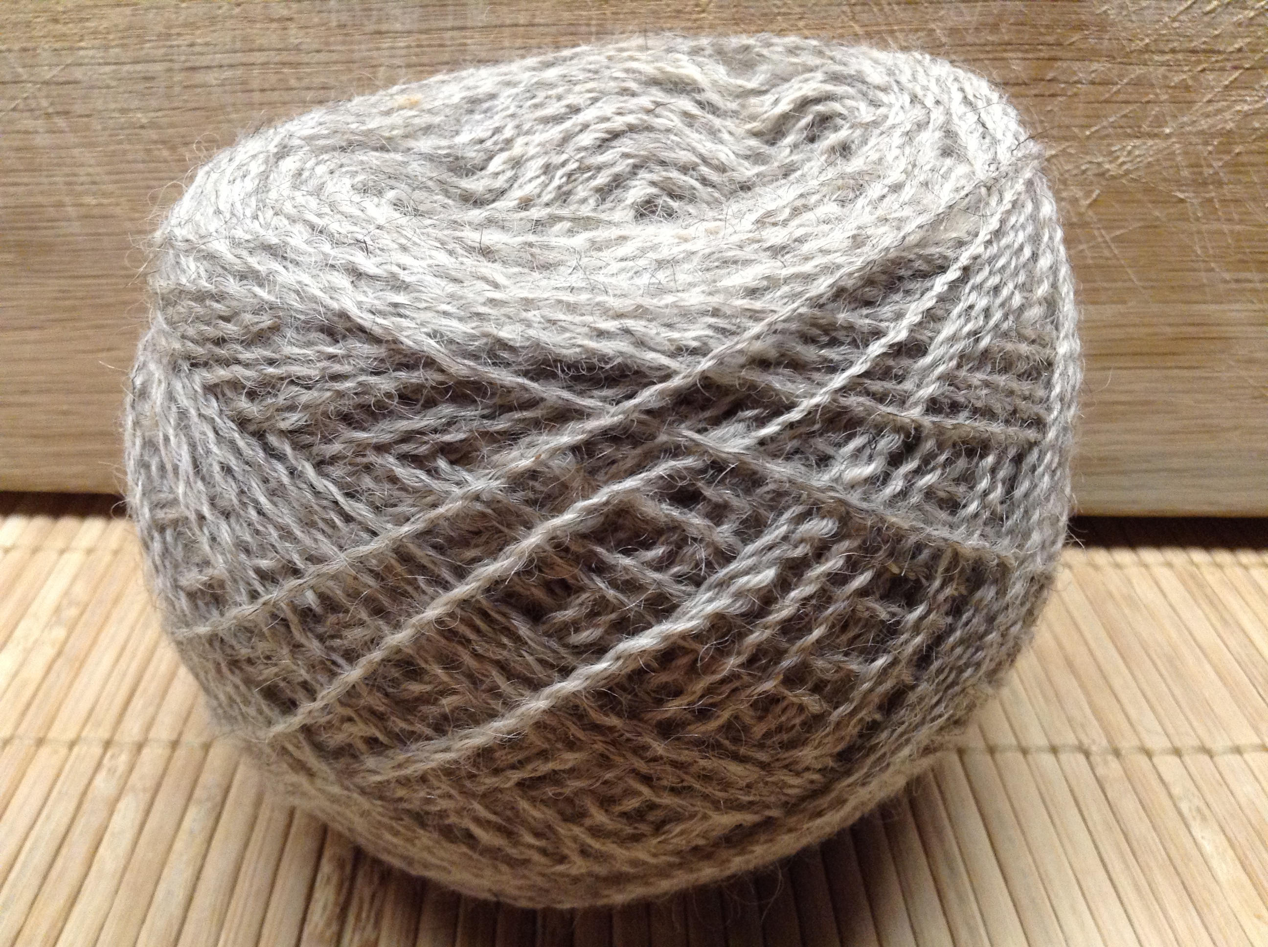 CRISTAL Pure Gotland grey yarn 100g balls 2 ply S17