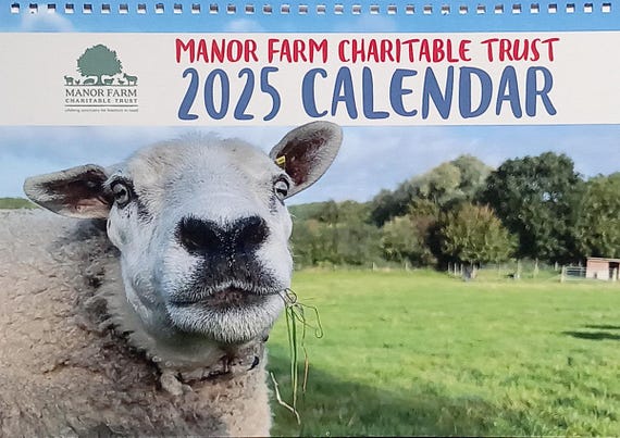 2025 CALENDAR for Manor Farm Charitable Trust