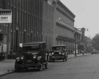 1930 Fulton Street and Somers Street Somers Garage Bedford Stuyvesant Brooklyn NYC Photo Archival Print