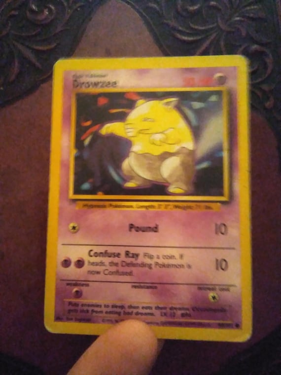 drowzee pokemon card value - (50/122) - XY Breakpoint RarityClassic Collection Hit Points70 HP Psychic Psychic Boom (10x) This attack does 10 damage times the amount of Energy attached to your opponents Active Pokemon. Drowzee Illustration Value: Pull or