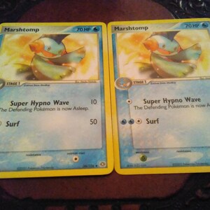 pokemon marshtomp card - 063/264 - Fusion Strike Marshtomp - SM - Celestial