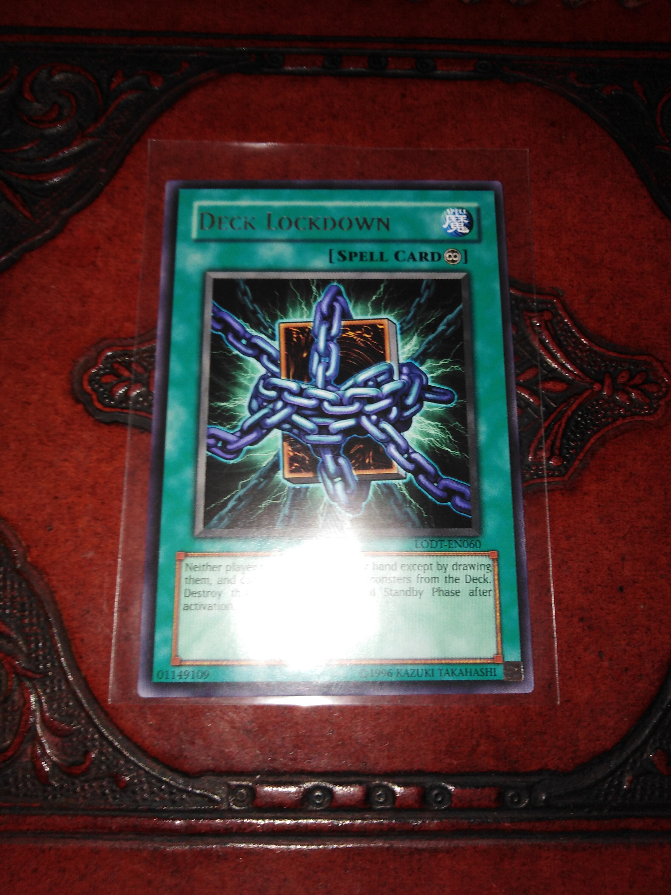 Deck Lockdown - LODT-EN060 Yugioh Trading Playing Card - Prelovedbargains Treasurentreats Luxury Boutique - Etsy Deck Lockdown - LODT-EN060 Yugioh Trading Playing Card - Prelovedbargains Treasurentreats Luxury Boutique - Etsy