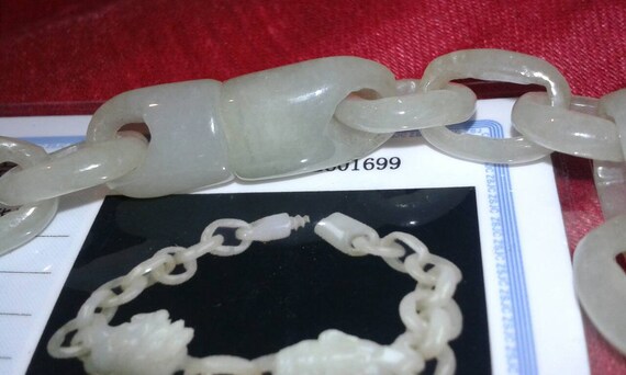 Untreated A Jadeite Jade interlocking interlockin… - image 4